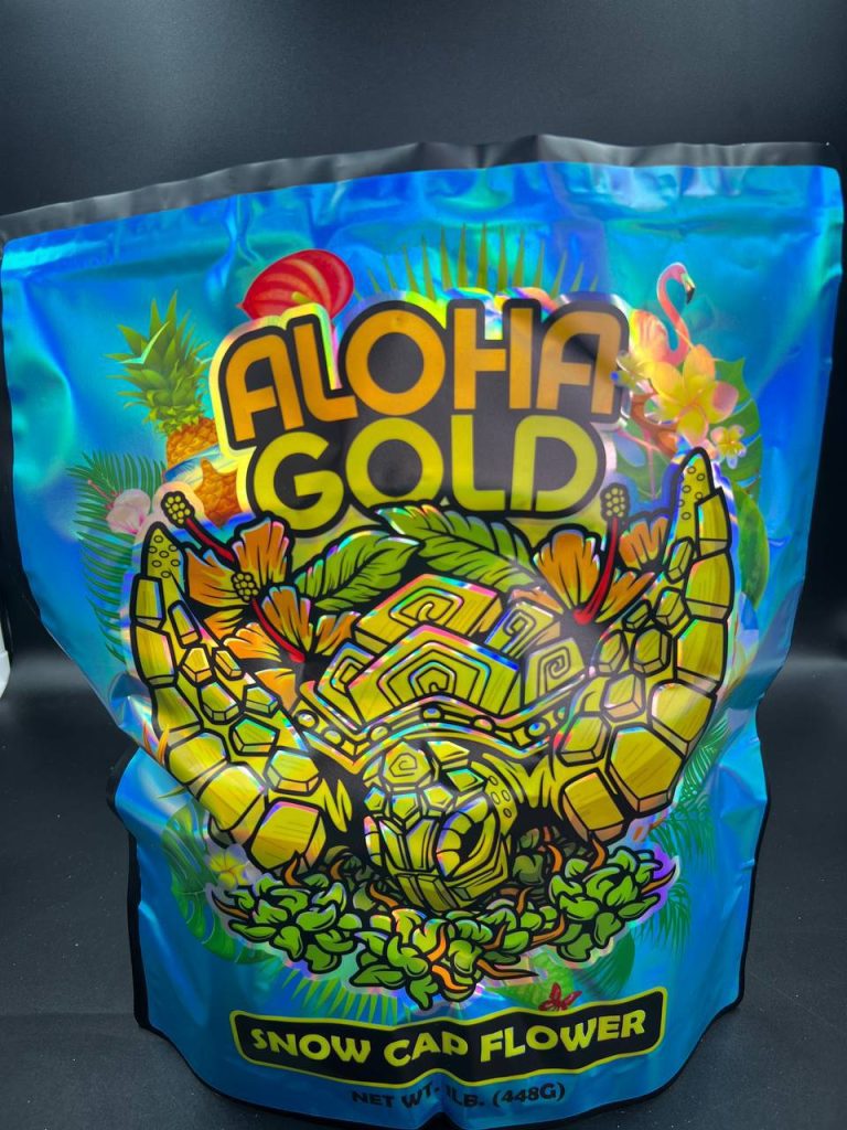 exotic Aloha gold snow caps moonrocks premium indoor infused flower