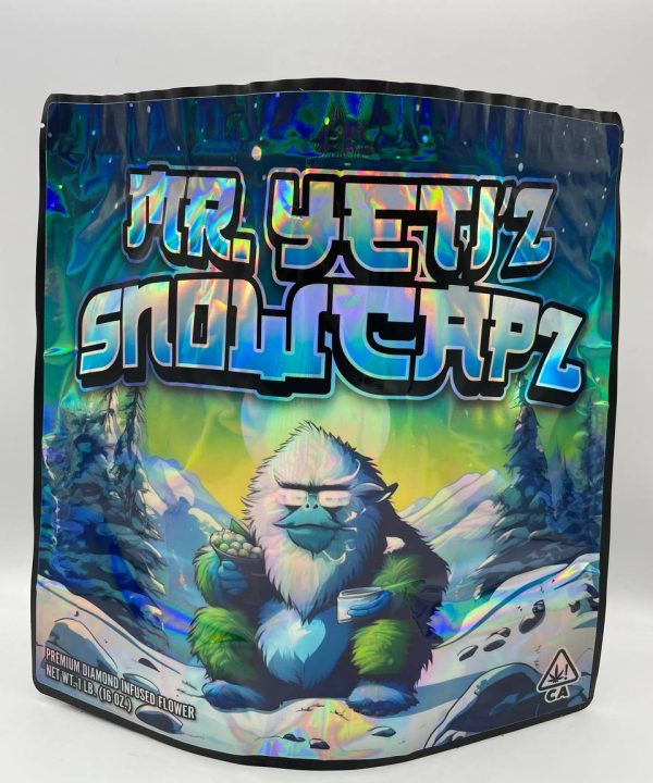 premium exotic extracts Mr. YETI’Z SNOWCAPS indoors infused flowers