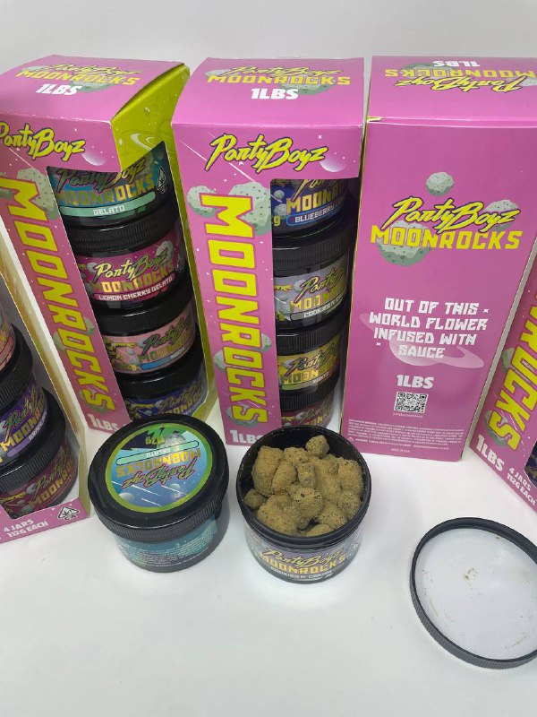 premium exotic party boyz moon rocks indoor infused flower concentrate weed strain 