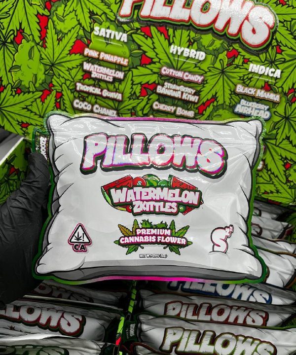 premium exotics pillows cannabis weed strains indoor flower power by snooze brand 